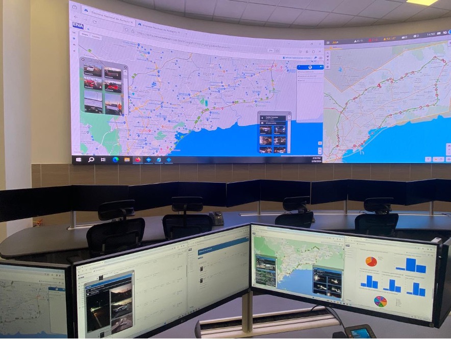 Control center with live events