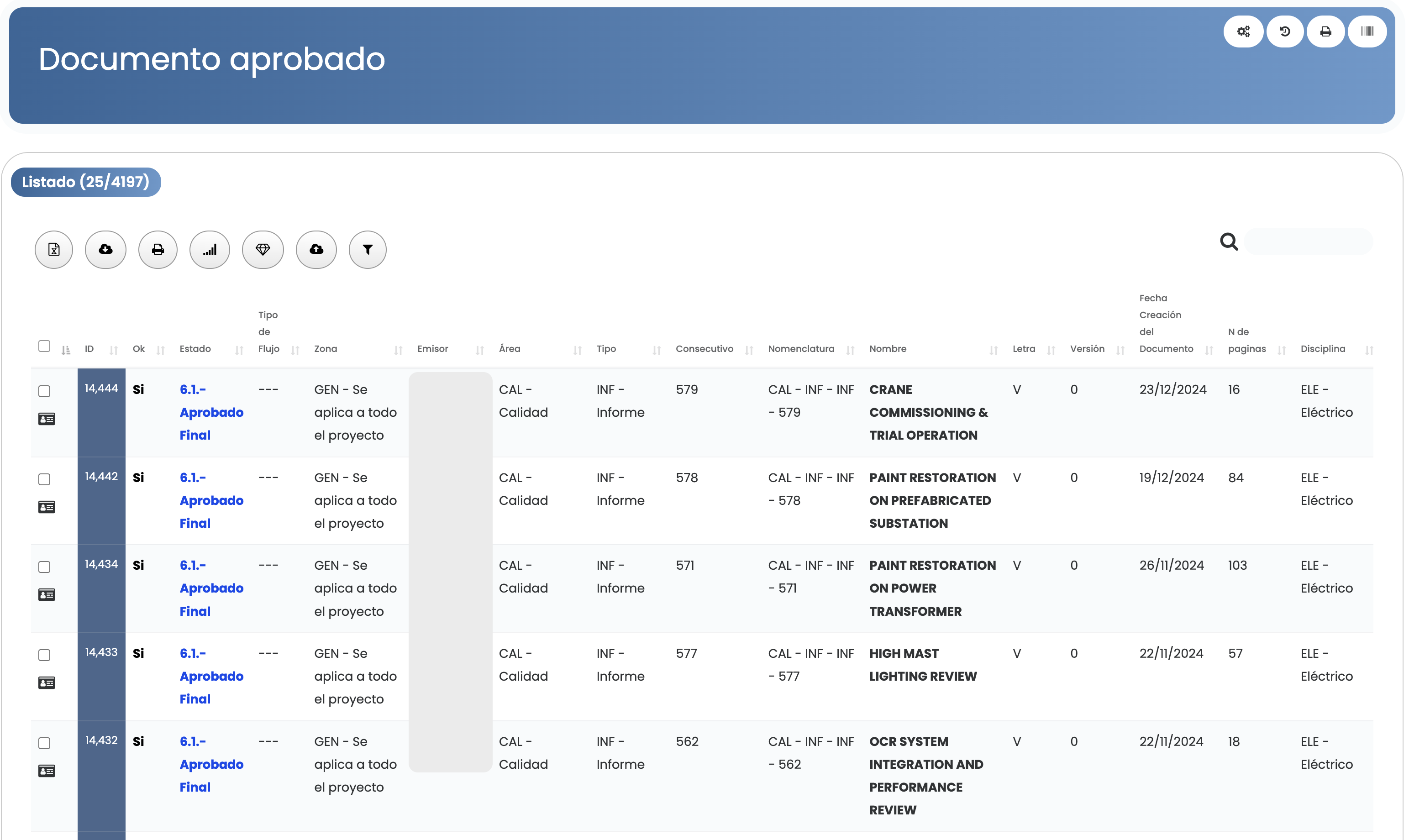 Maintenance tracking and crews in Galgo