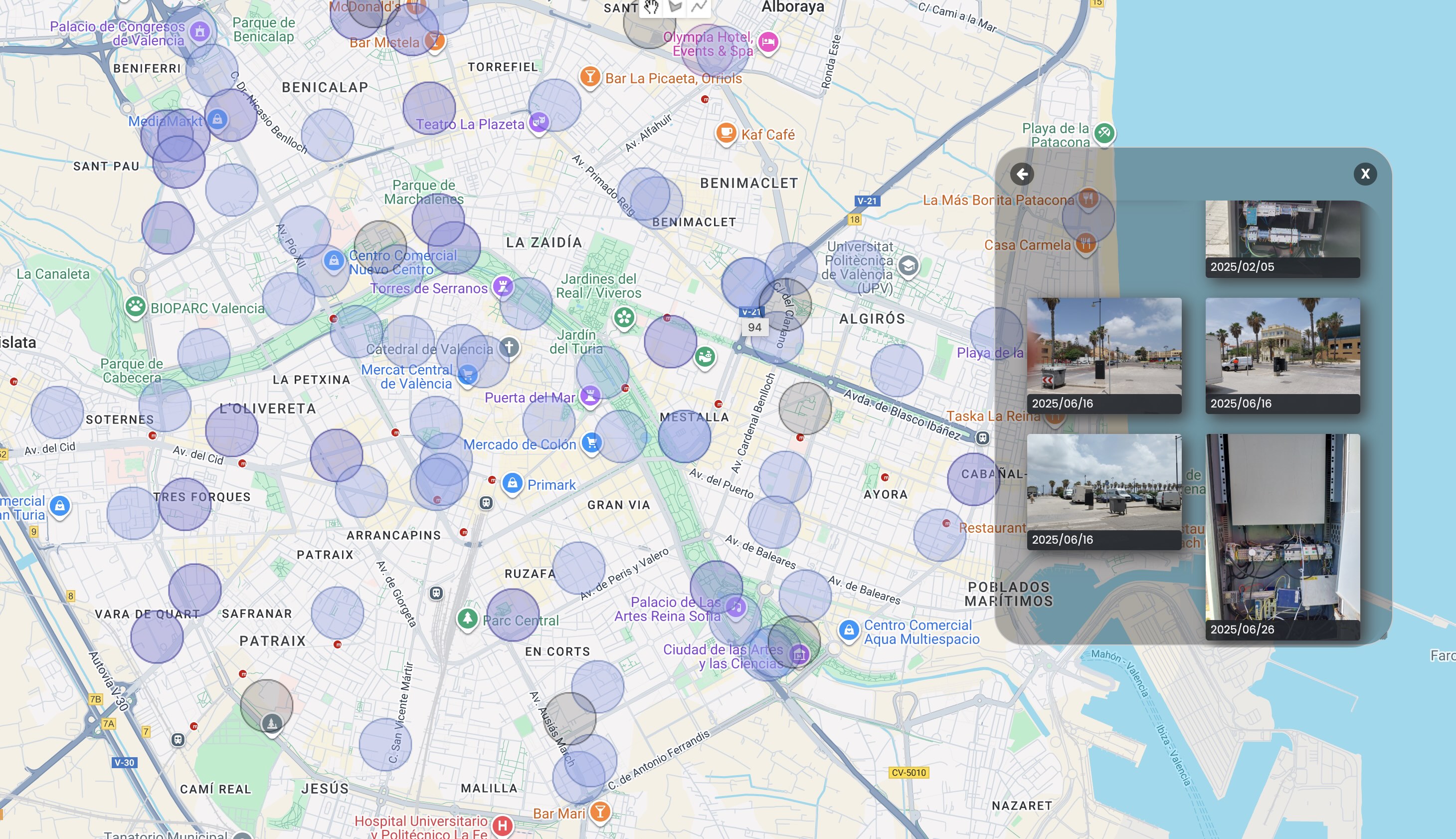 Municipal operations management with GALGO